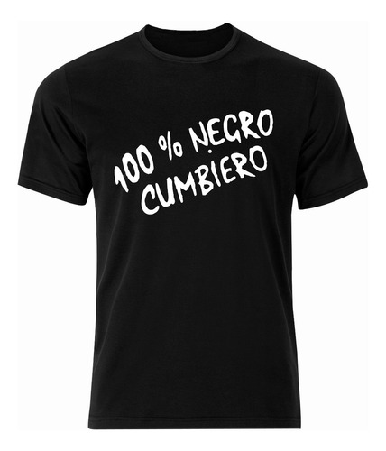Polera Damas Gratis 100% Negro Cumbiero -  Serigrafía