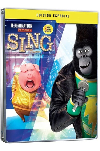 Sing ¡ven Y Cantá! | Bluray Película Nuevo Steelbook