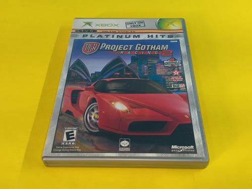 Pgr Project Gotham Racing 2 Xbox Clasico Platinum Hits Origi