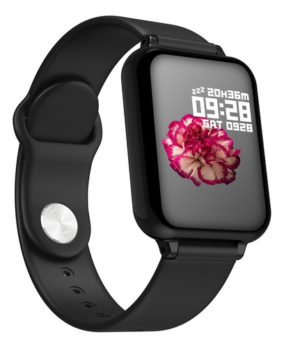 W46 Smartwatch B57 Watch Hero Band 3 Plus con función Wifi, color negro de la correa, color negro, bisel digital, color negro