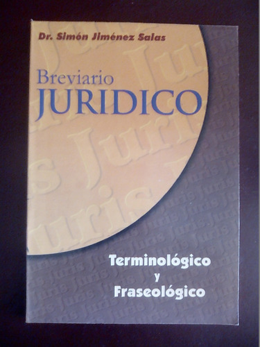 Breviario Jurídico - Simón Jiménez