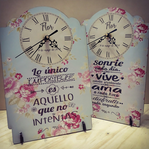 25 Relojes Souvenirs Frases Vintage 