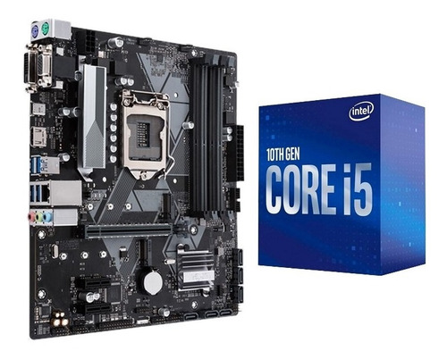 Combo Actualización Intel I5 10400 4.3ghz 10ma H410 C1