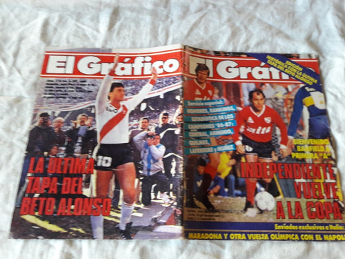 Revista El Grafico N° 3532 Año 1987 Ultima Tapa Beto Alonso