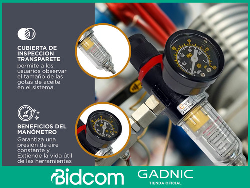 Regulador De Aire Gadnic Cubierta De Inspección Transparente