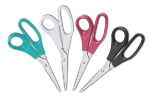 Kit 4 Tesoura Tramontina Grande Inox 21cm 8  Uso Geral