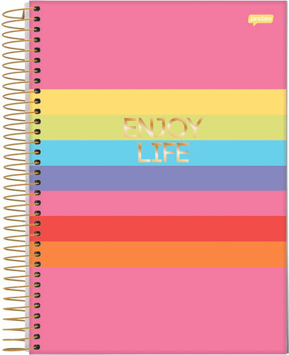 Caderno Espiral Pride Capa Dura 80 Folhas 1  Materia