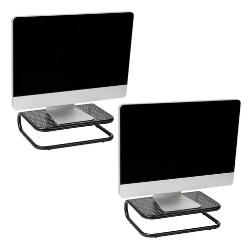 Soporte Para Monitor Mind Reader, Juego De 2, Elevador Venti