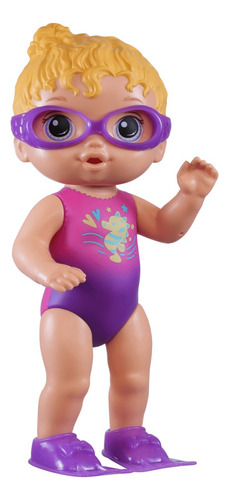 Muñeca Baby Alive Sunny La Nadadora Pelo Rubio Hasbro F8140