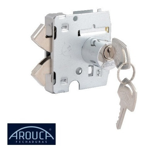 Fechadura Arouca 2189b Porta Brindex Correr Lingueta Dupla