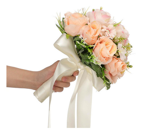 Am De Novia Estilo Vintage Toss Bouquet Flores Artificiales