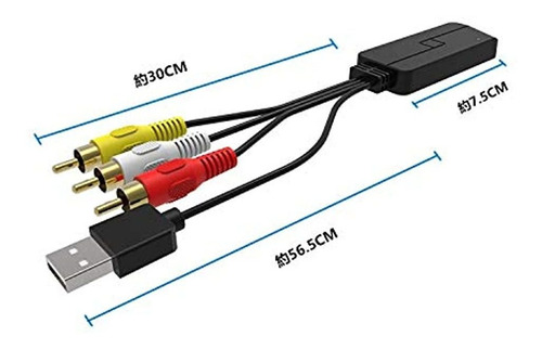 Imagen 6 de 7 de Cable Hdmi A 3rca (hdmi A 3rca, Adaptador De Audio Compuesto