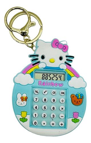 Calculadora Mini 8x6 Kitty Apto Para Tens Y Estudiantes