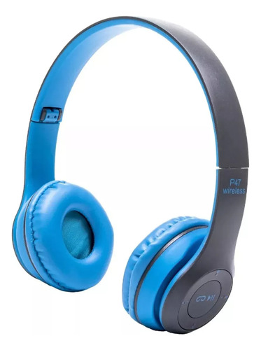 Audífonos Bluetooth Buytiti P47 - Sonido Inmersivo Y Cómodo Azul