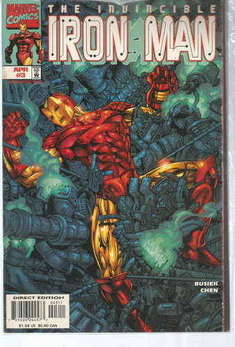 The Invincible Iron Man 03 - Marvel - Bonellihq Cx326 G21