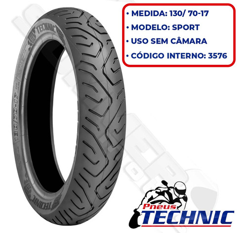 Par Pneu Next250-300/ Cb 300 200 100-80-17+130-70-17 Technic