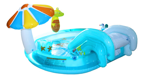 Juego Acuatico Alberca Piscina Inflable Cocodrilo Niño Intex