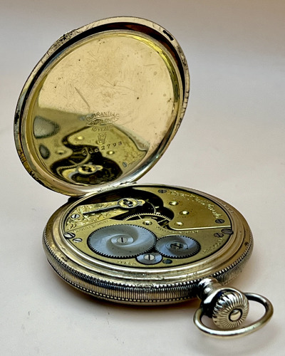 Antiguo Reloj De Bolsillo Elgin Natl Watch Co Usa 1900#0153 (Usado)