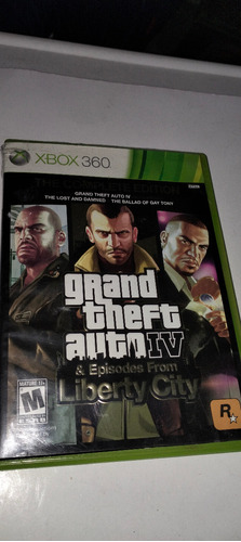 Grand Theft Auto Episodes From Liberty City Xbox 360  Físico