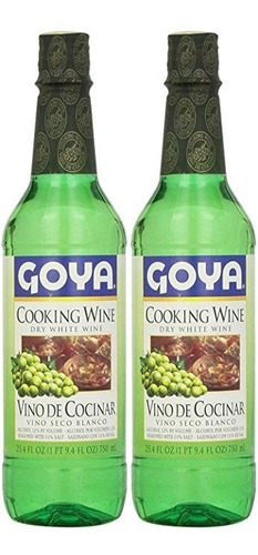 Goya Seco Vino Blanco Cocina 25,4 Fl.oz. | Vino Seco Blanco 