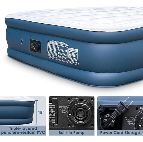 Colchon Inflable Queen Sise Airbed 