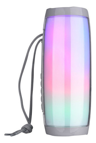 Equipo De Música Bluetooth Con Luces Led De Colores