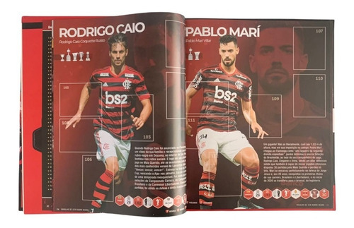Álbum Flamengo Orgulho De Ser Rubro-negro Completo P/ Colar
