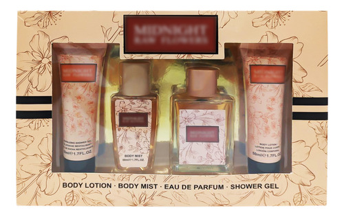 Set Fragancia Corporal Perfume Locion Crema Gel Ducha Dama