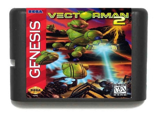 Jogo De Mega Drive, Vectorman 2, Sega