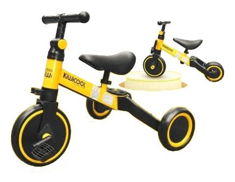 Imagen 4 de 8 de Triciclo Para Niños Y Niñas 2 Posiciones 3 En 1