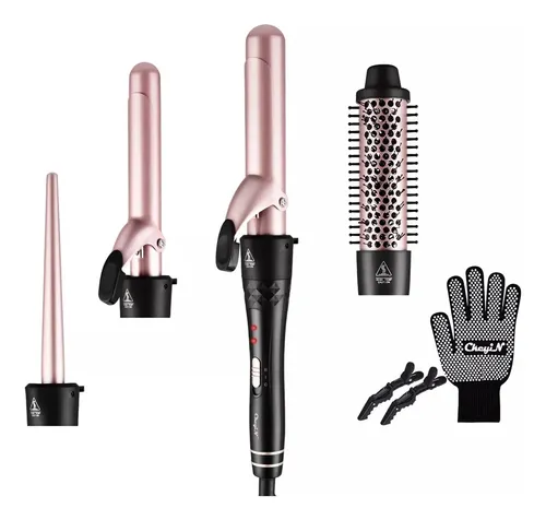 Ferros Profesionales Rizadoras Para Cabello Cerámicas 4 En 1