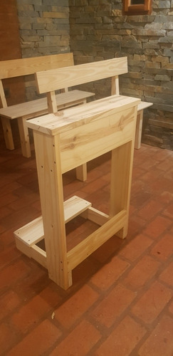 Imagen 2 de 10 de Reclinatorio De Madera
