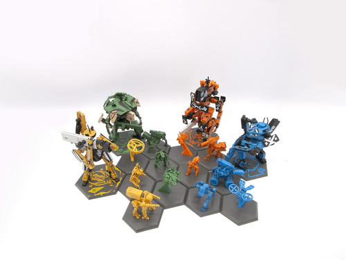 Weta Workshop Robots Asesinos Gigantes Caja Central De