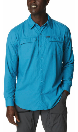 Camisa Columbia Silve.r.2.ls Hombre (deep Marine)