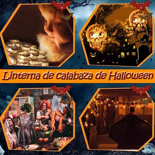 A Serie De Decoración De Halloween Con Luz Led Skull Terror