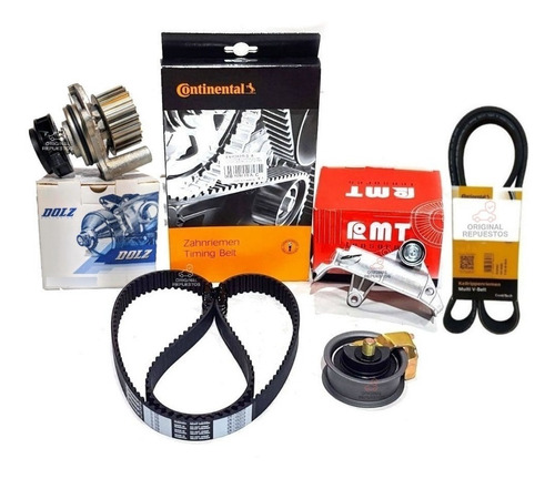 Kit  Distribución + Bomba Agua + Poly-v Vw Bora Sharan 1.8 T