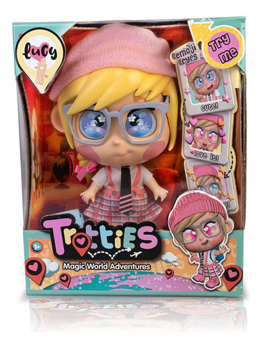 Muñeca Trotties Magic World Adventures Lucy