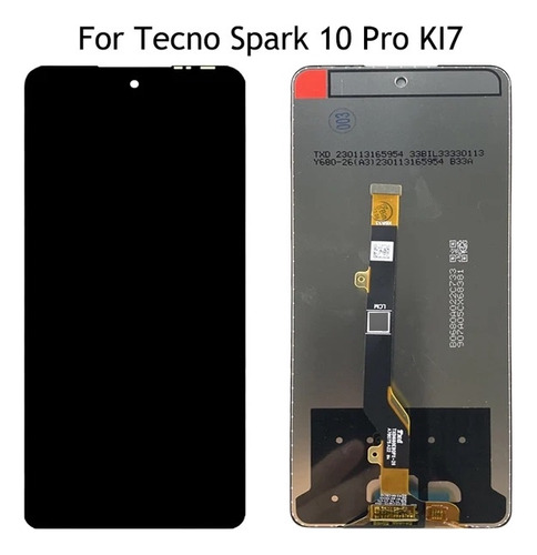 Pantalla + Tactil 3/4 Completa Tecno Spark 10 Pro Ki7 Origin