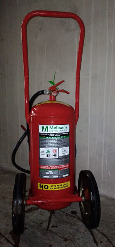 Matafuego Rodante Carro Afff 25 Lts Con Tarjeta Dps Vigente (Usado)