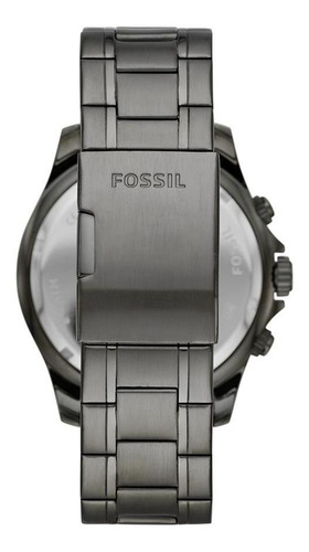 Relógio Masculino Fossil Fs5673/1cn 48mm Aço Grafite