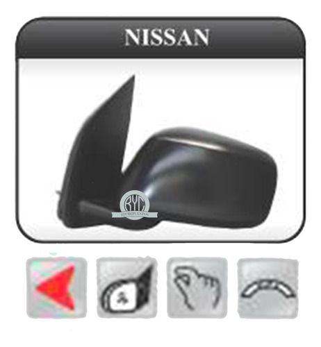 Espejo Derecho Nissan Pathfinder 2008/2012 Manual C/ Comando