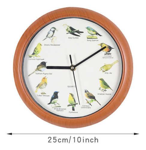 Relojes De Pájaros Cantores Reloj De Pájaros Con Sonido