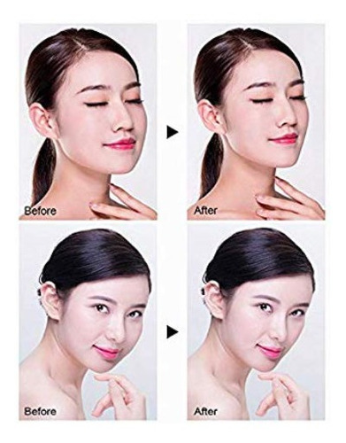 Imagen 5 de 7 de 20u Cintas Adhesivas Afinan Tu Rostro Forma De V Maquillaje