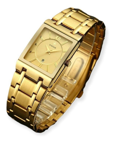 Hermoso Reloj Caballero Fechador Análogico Casual Pulsera