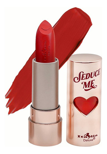 Labial Italia Deluxe Seduce Me Satin Lipstick Labial Satinado Seduce Me Color 06 Red Bottoms Satinado