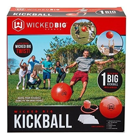 Peluca Wicked Big Sports Kickball-kickball De Gran Tamaño D