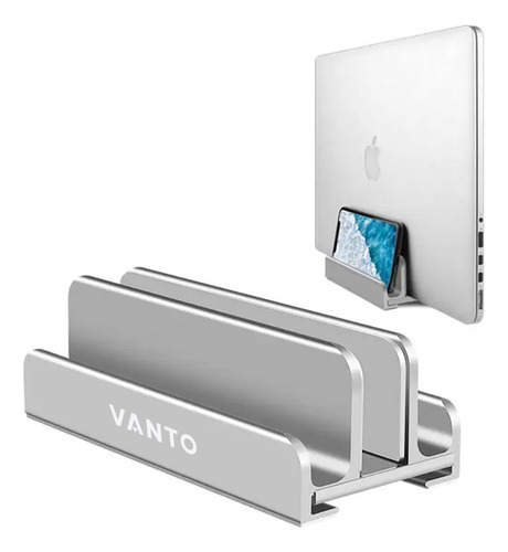 Soporte Base Vertical Acero Para Mac Macbook Notebook Vanto