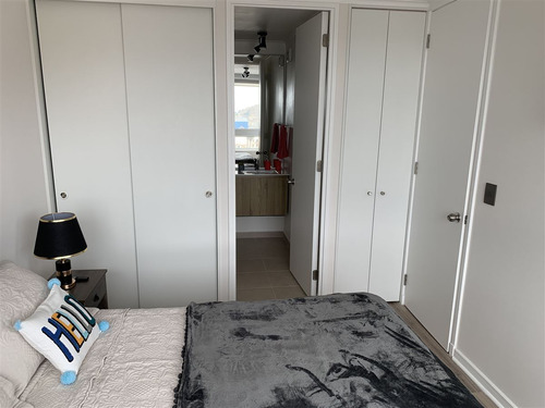 Arriendo Centro De Coquimbo: Depto Amoblado Con Vista Al Mar