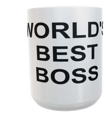 Taza De 15 Oz   Diseño Worlds Best Boss 