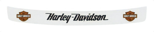 Adesivo Compativel Viseira Refletivo Harley Davidson Vis24